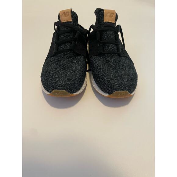 New Balance Womens 9/Mens 7.5 Fresh Foam CruzV1 Black Running Shoes Sneakers - Picture 3 of 8